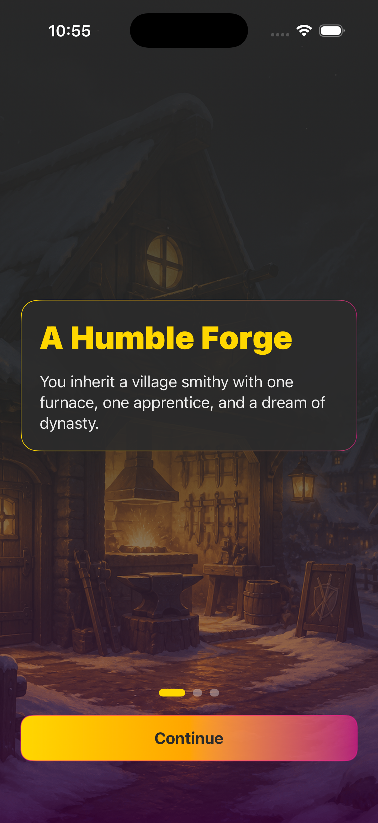 Onboarding — A Humble Forge